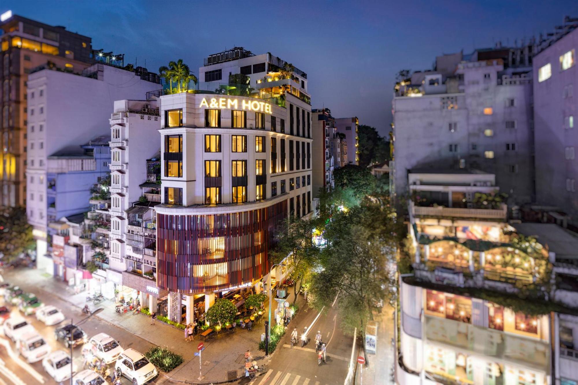 A&Em Saigon Hotel Хошимин Экстерьер фото