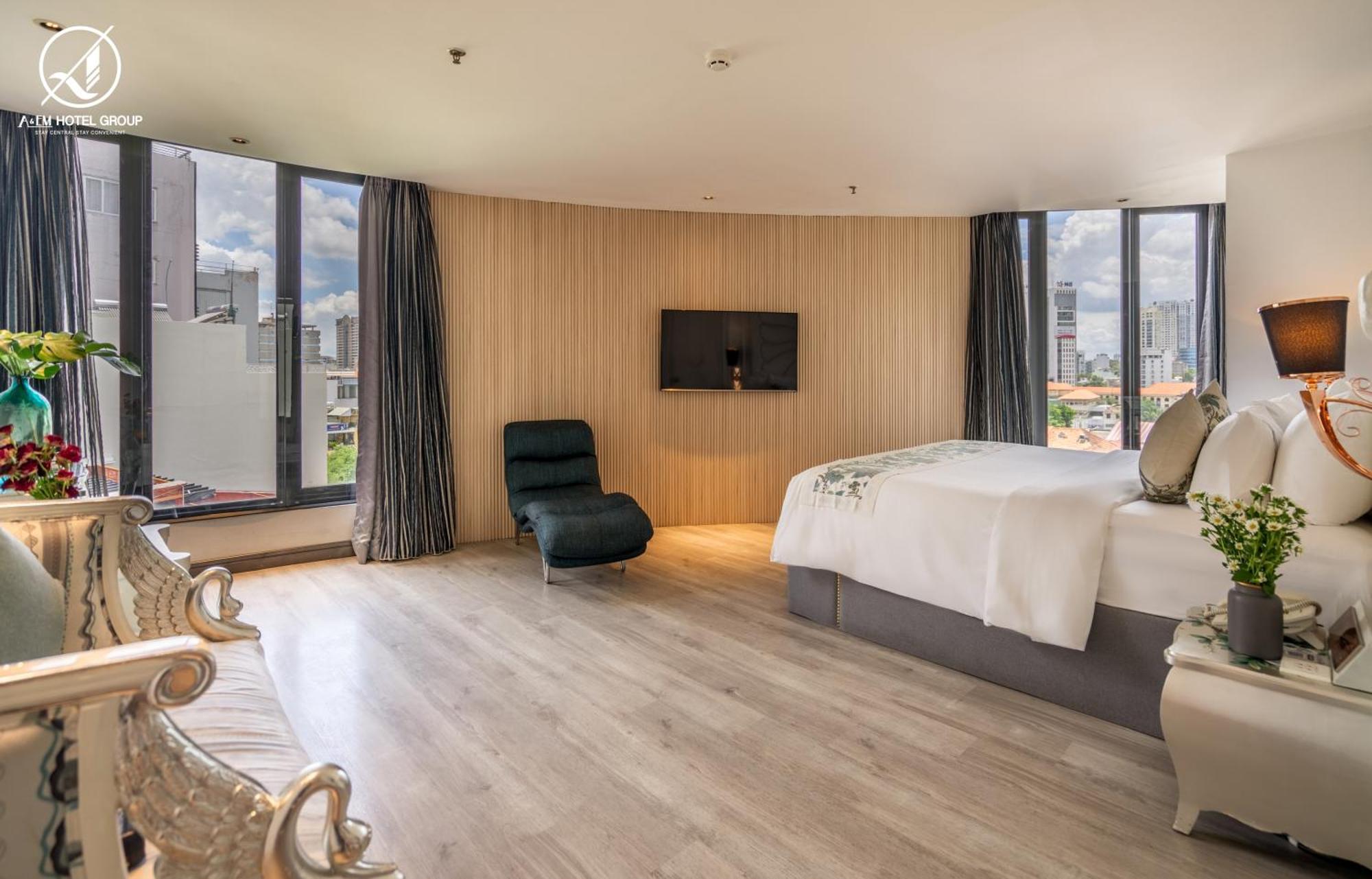 A&Em Saigon Hotel Хошимин Экстерьер фото